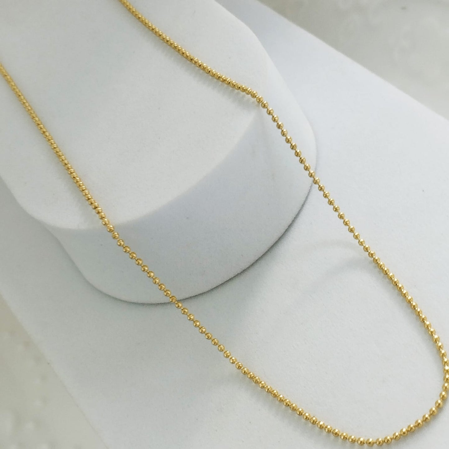 Cadena Militar 50cm Balin 2mm ID: 203