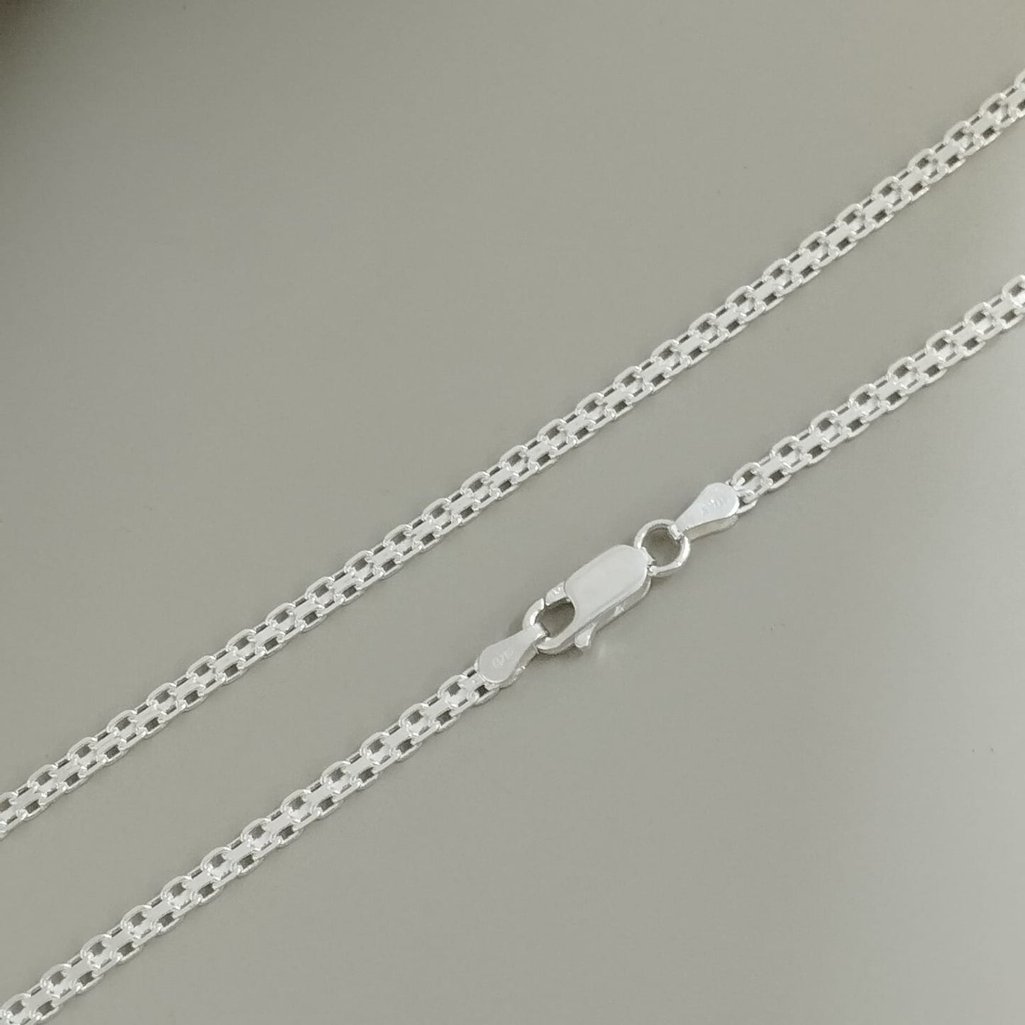 CADENA CHINA 45CM 1.5MM DE PLATA ID: 270
