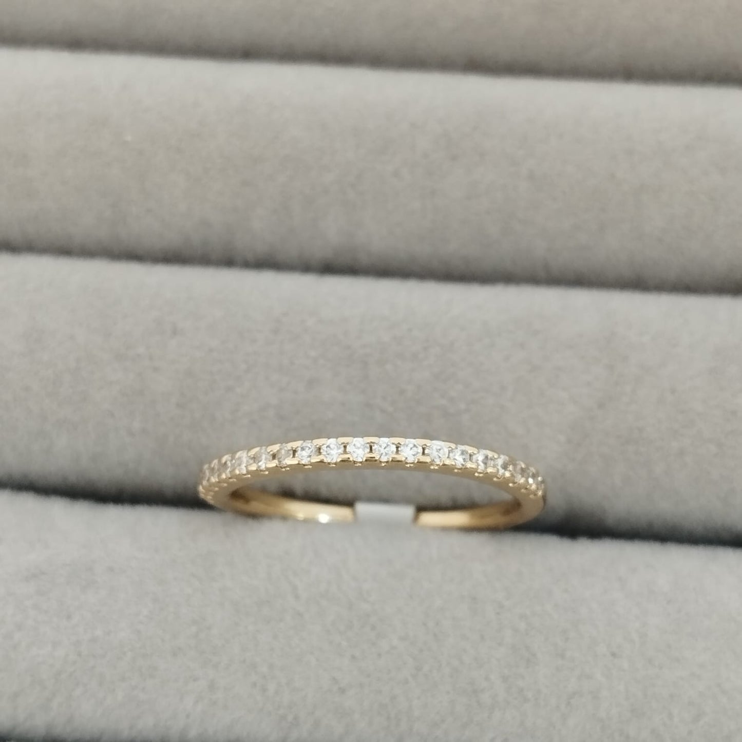 Anillo Churumbella Con Circon Blanco T8 ID: 344