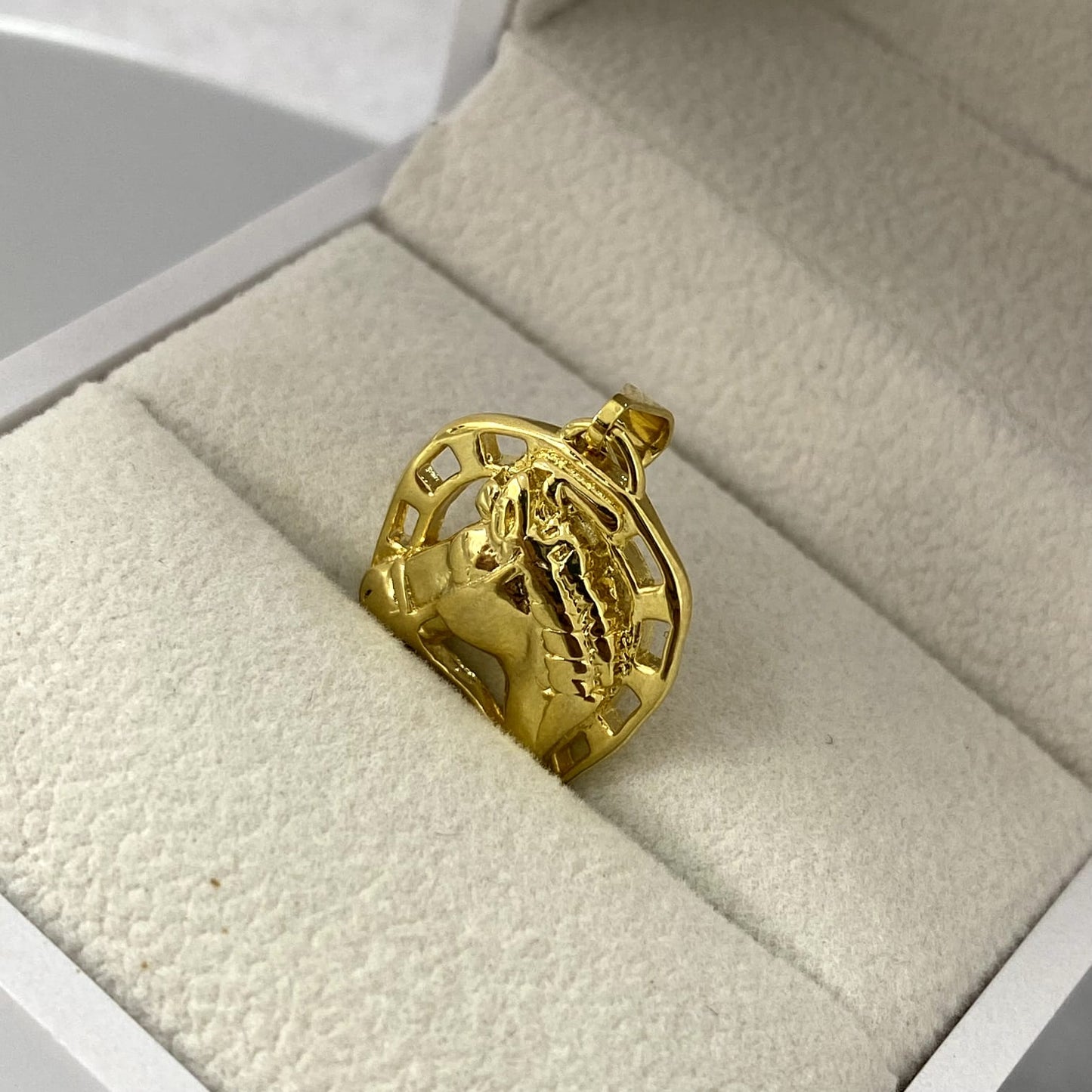 Dije Herradura y caballo 2.6cm