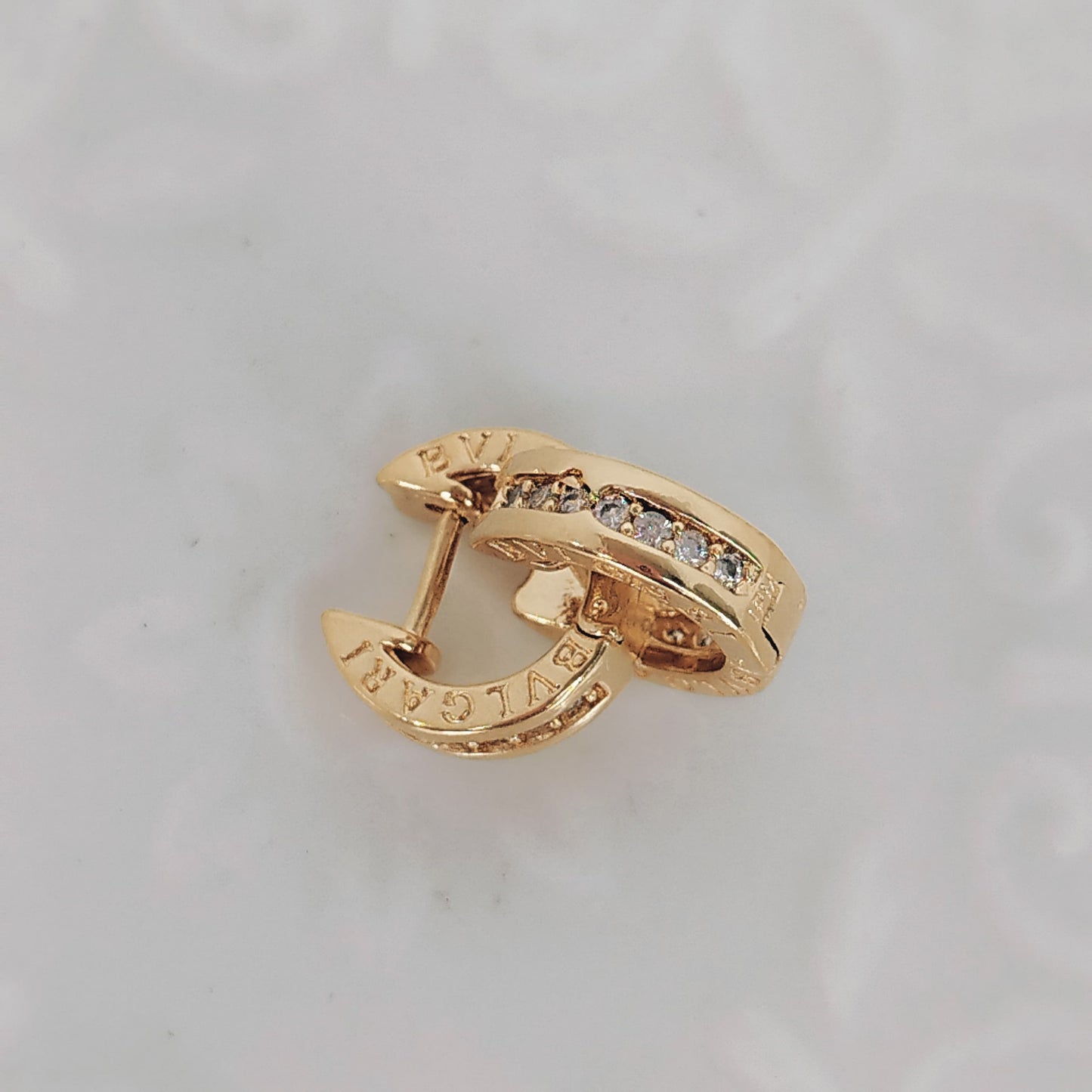 Candonga Bvlgari 1,4 cm Circon Blanco