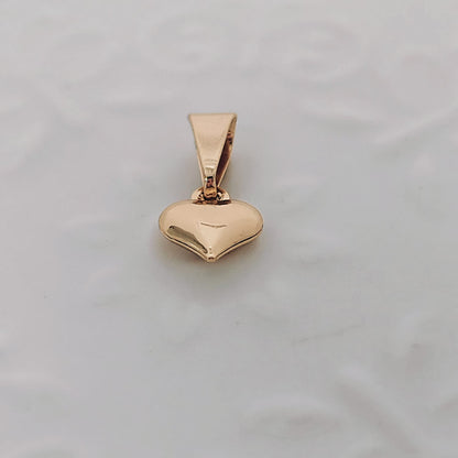 Dije Corazon Liso 2cm