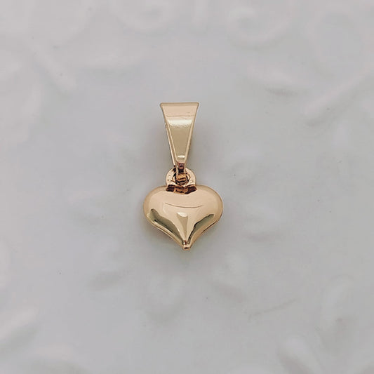 Dije Corazon Liso 2cm