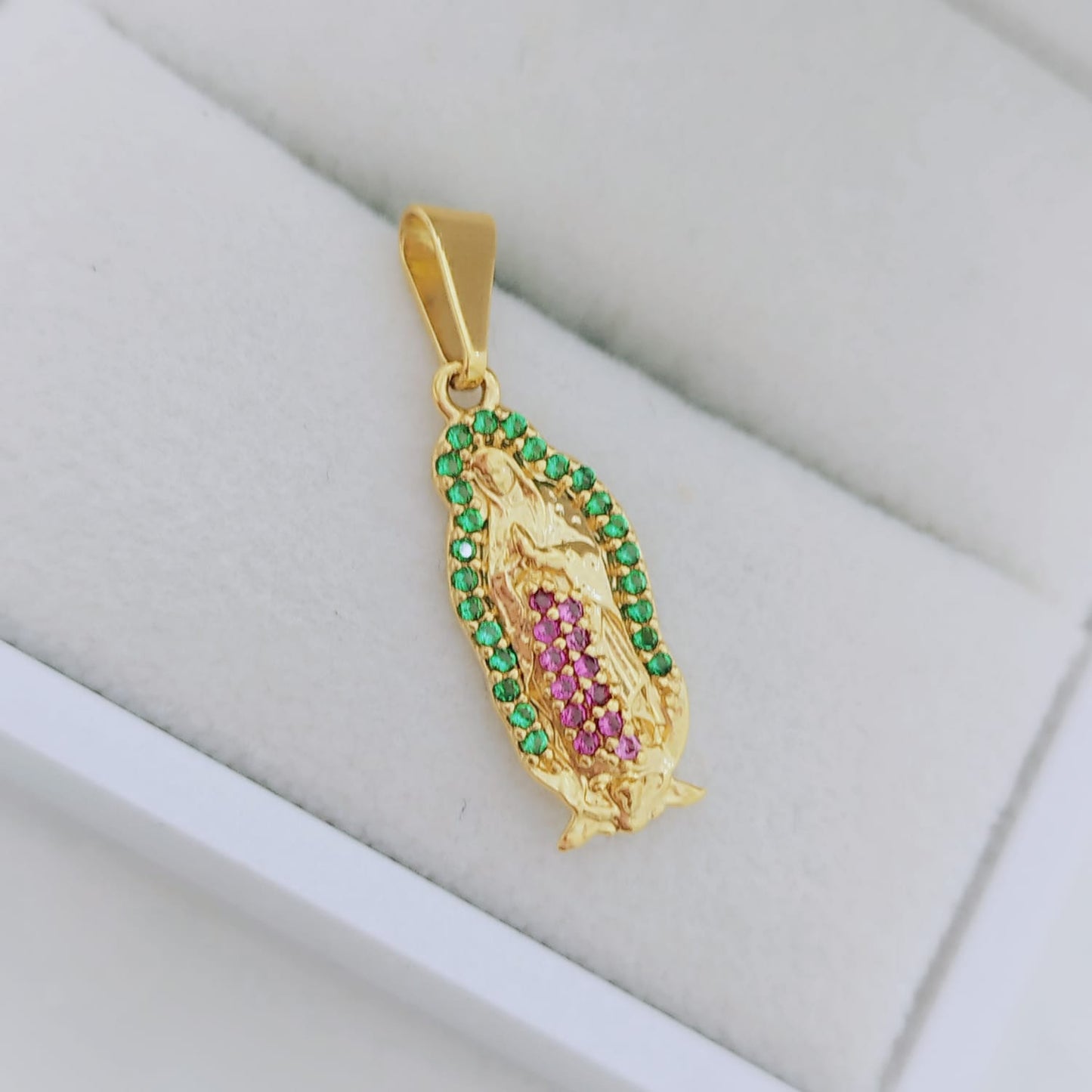 Dije Virgen Guadalupe Silueta 2.5cm