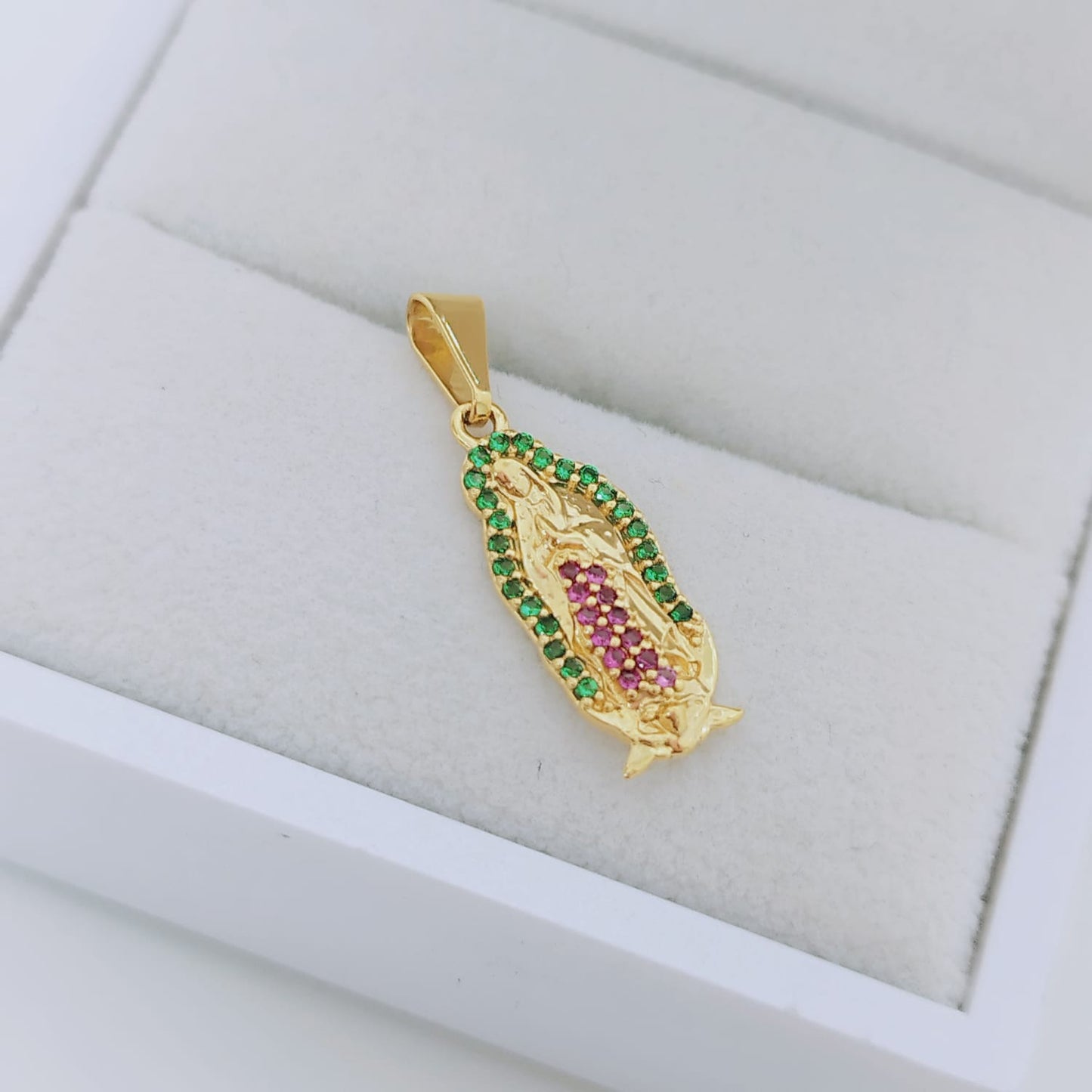 Dije Virgen Guadalupe Silueta 2.5cm