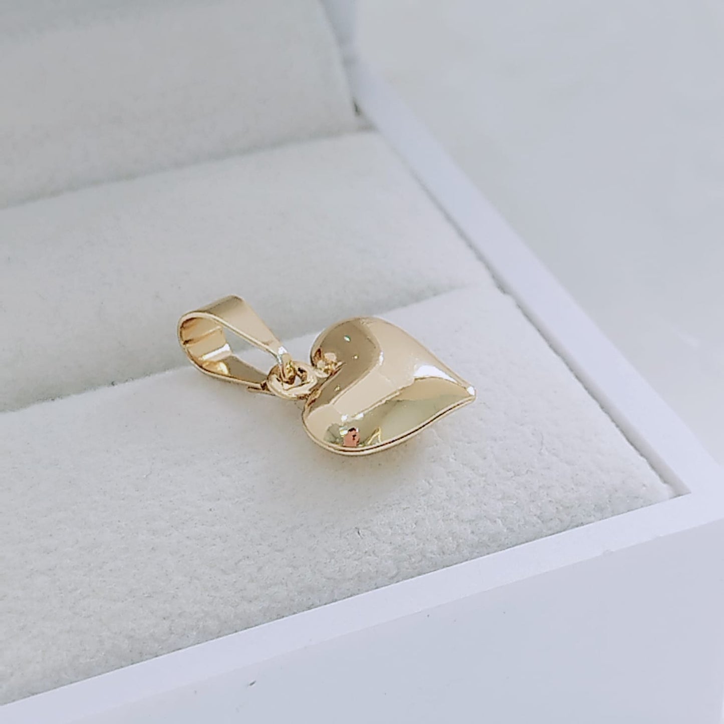 Dije Corazon liso 1.7cm