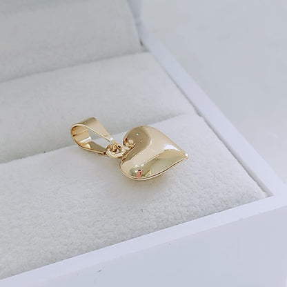 Dije Corazon liso 1.7cm