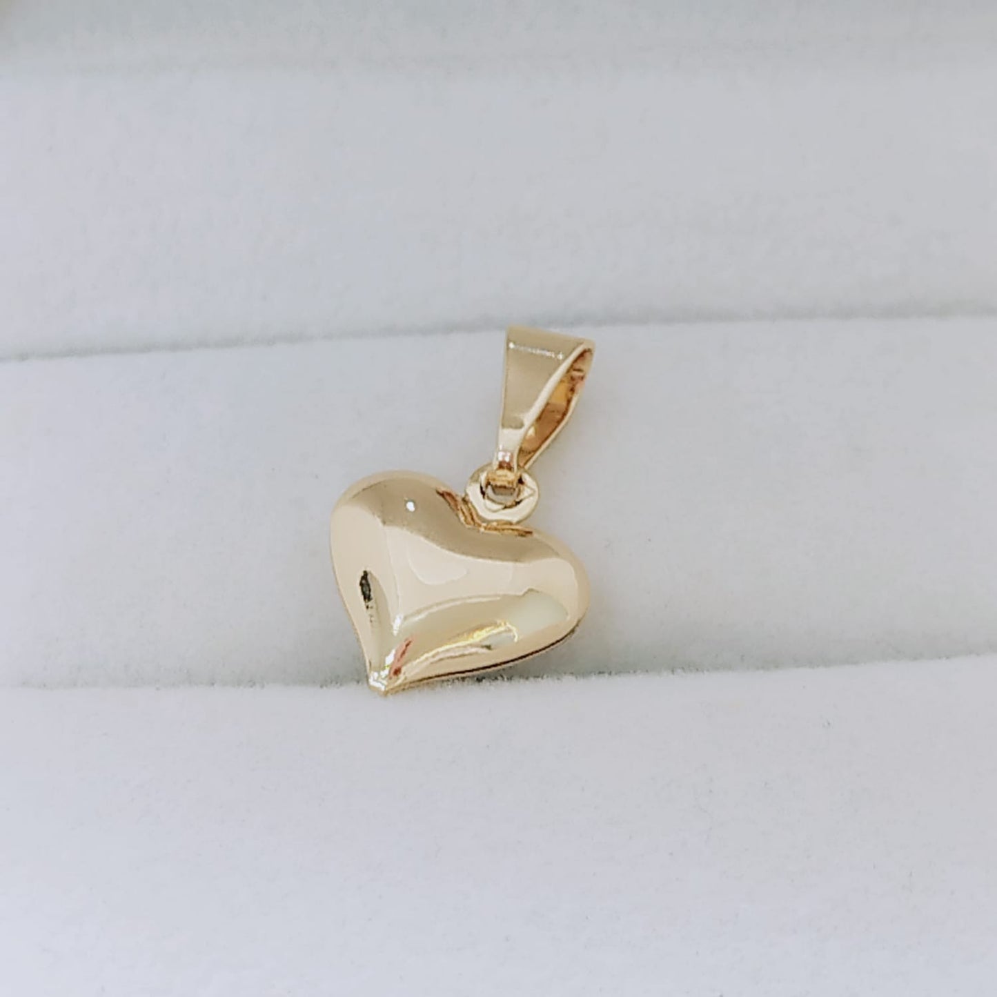 Dije Corazon liso 1.7cm