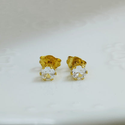 Topo Circon Redondo Blanco