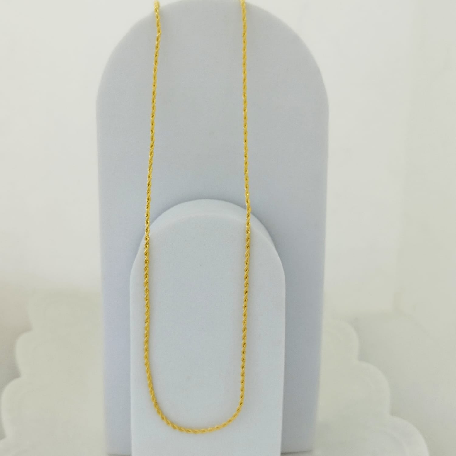 Cadena lazo Amarilla 50cm ID: 147