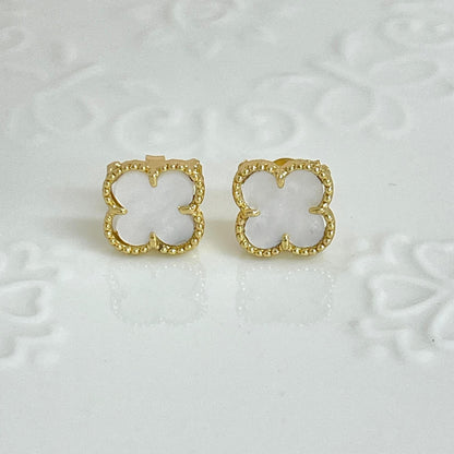 Topo Trébol VCLF Nacar 1cm ID: 168