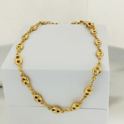 Tobillera GC 22.5cm Amarilla ID: 173