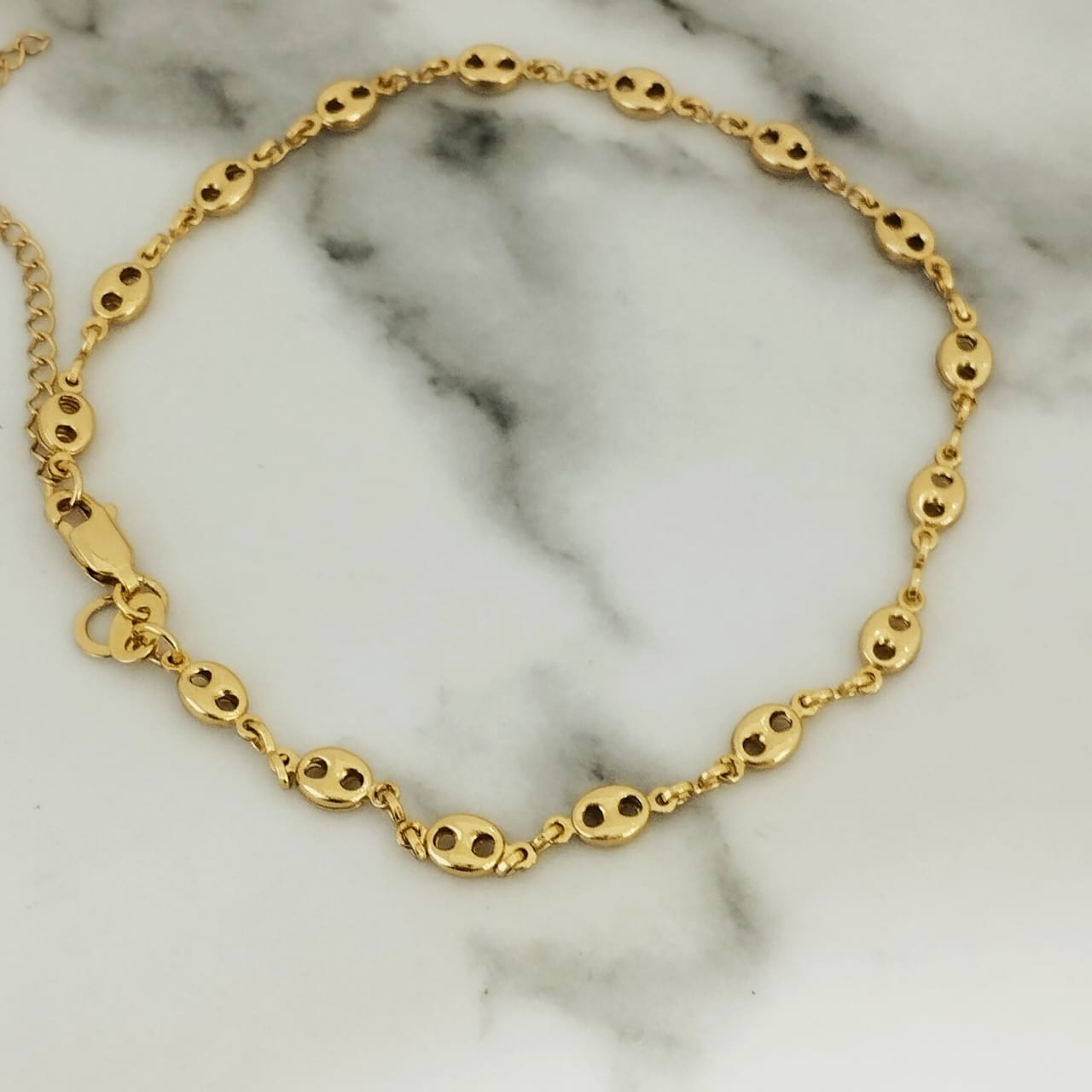 Tobillera GC 22.5cm Amarilla ID: 173