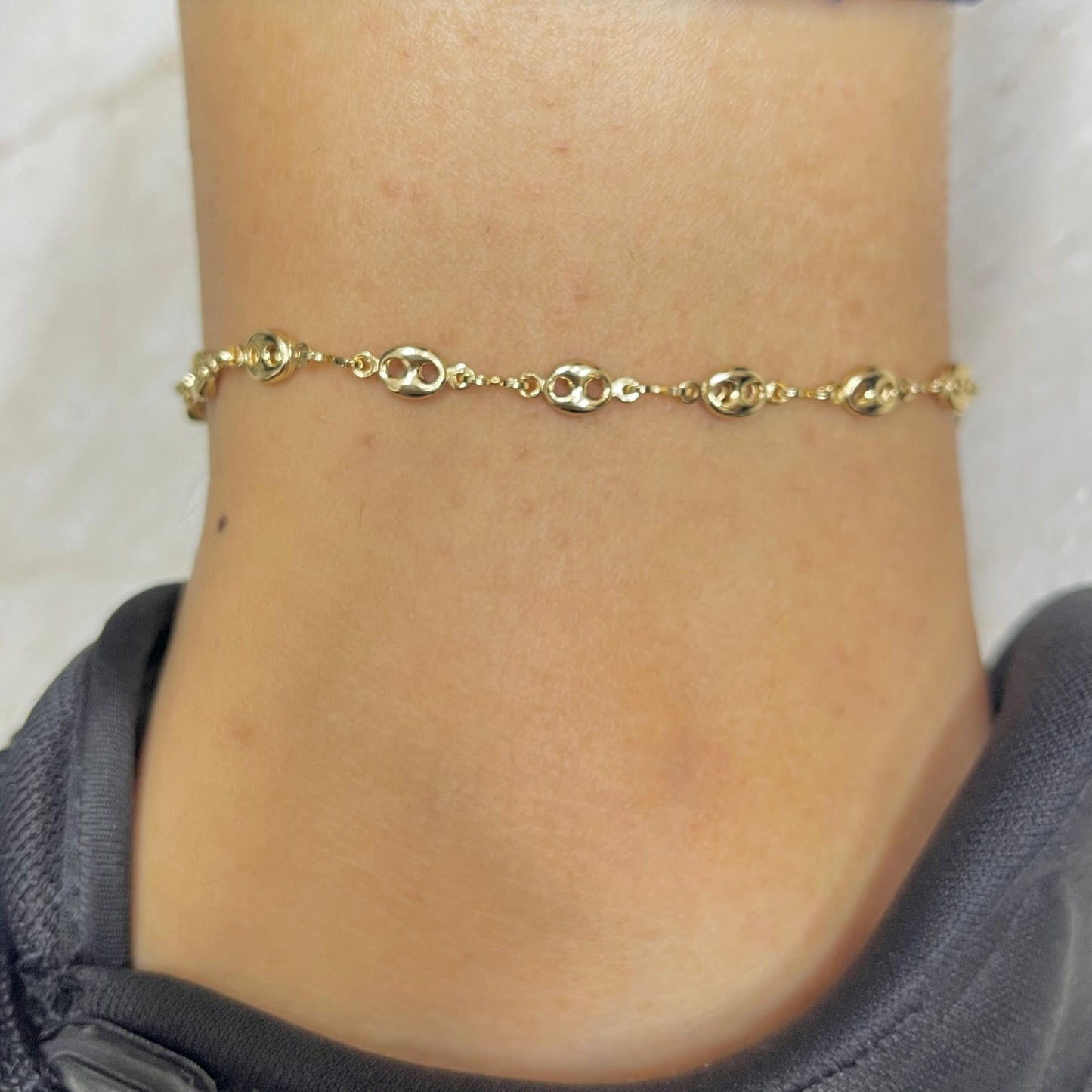 Tobillera GC 22.5cm Amarilla ID: 173