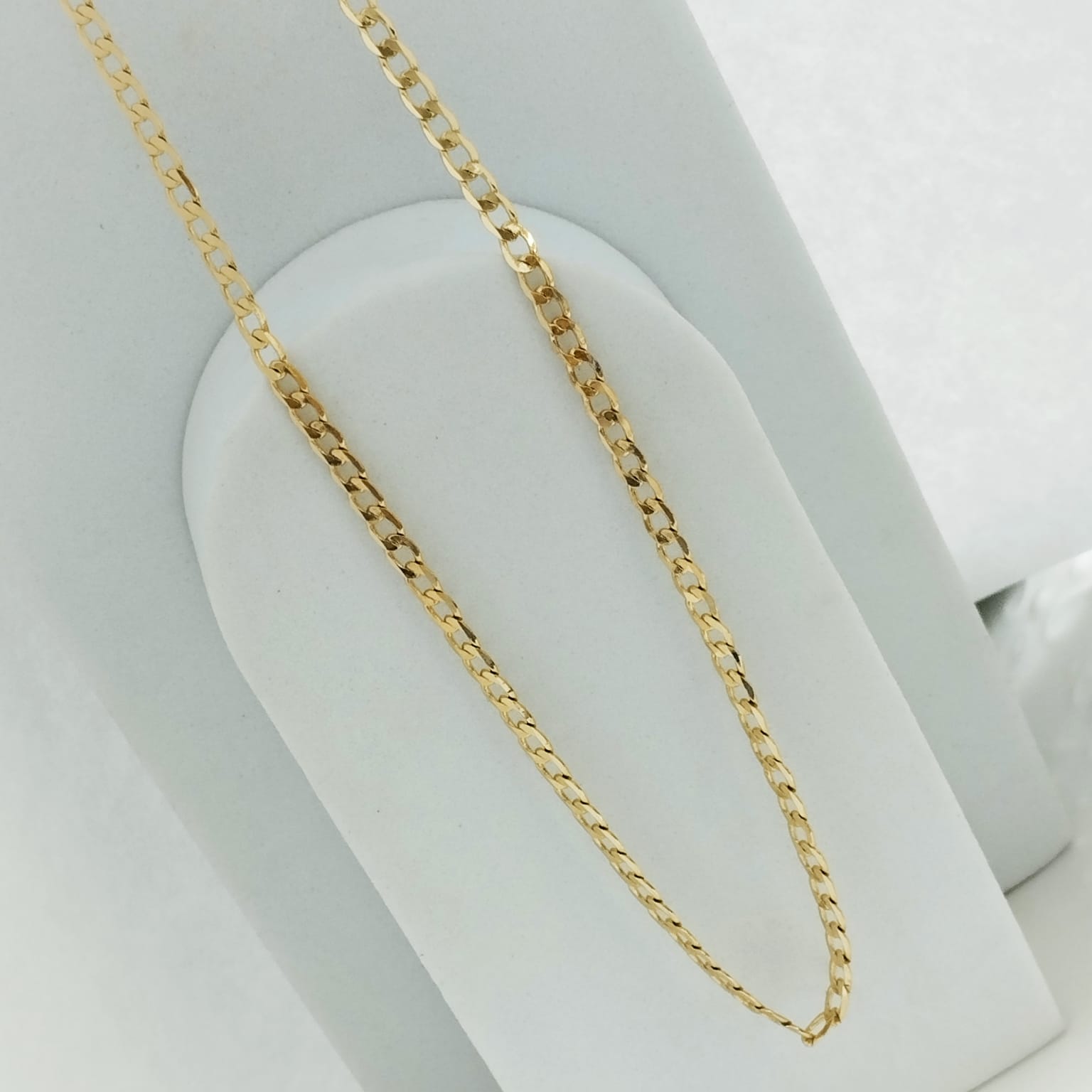 Cadena Cubana Amarillo 60cm ID: 159