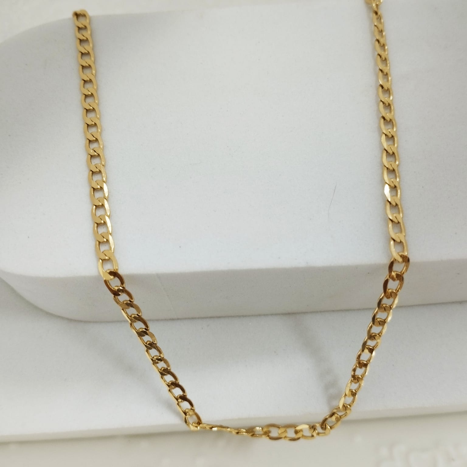 Cadena Cubana Amarillo 60cm ID: 159