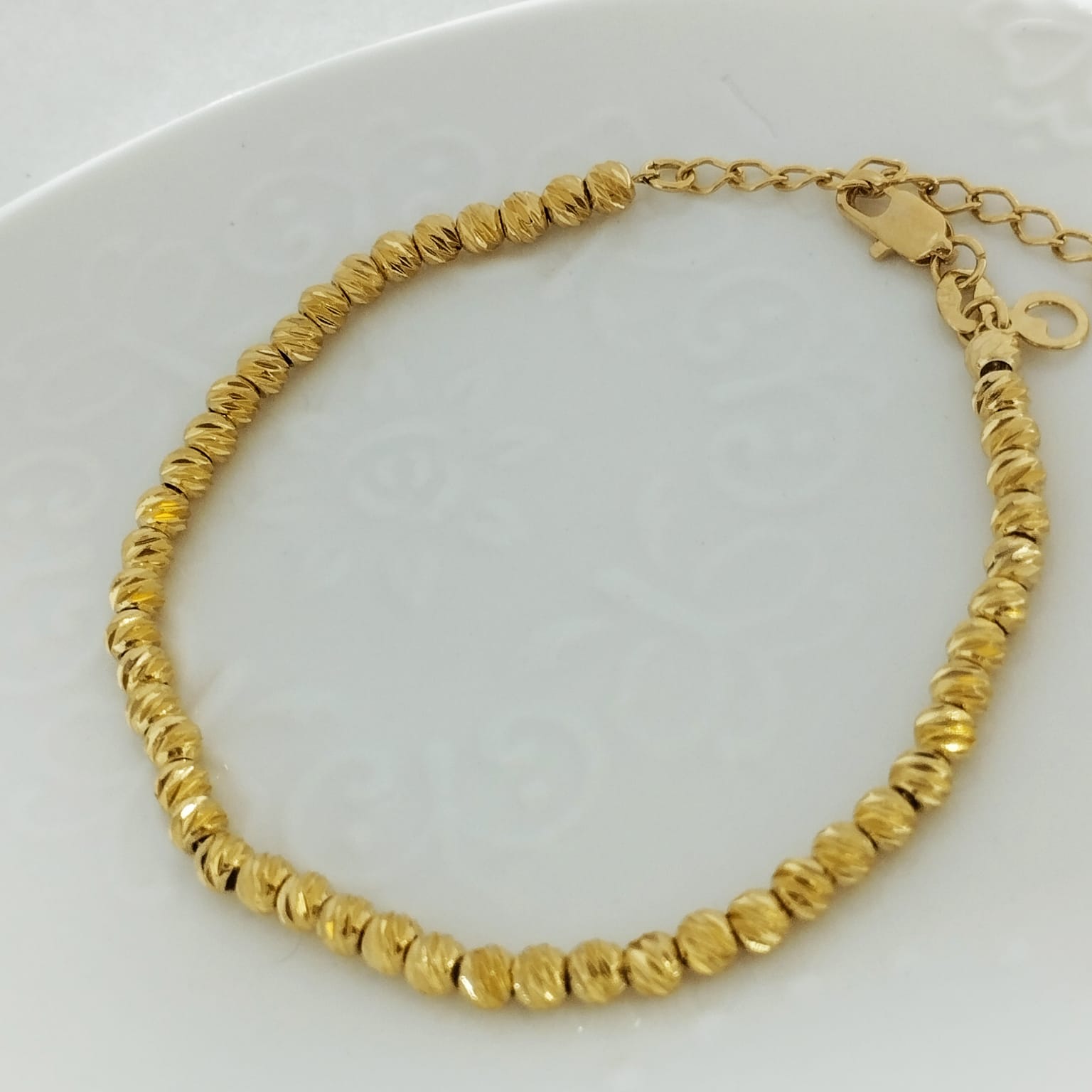 Pulso Militar Balin 4mm Diamantada Amarilla 19cm ID: 169