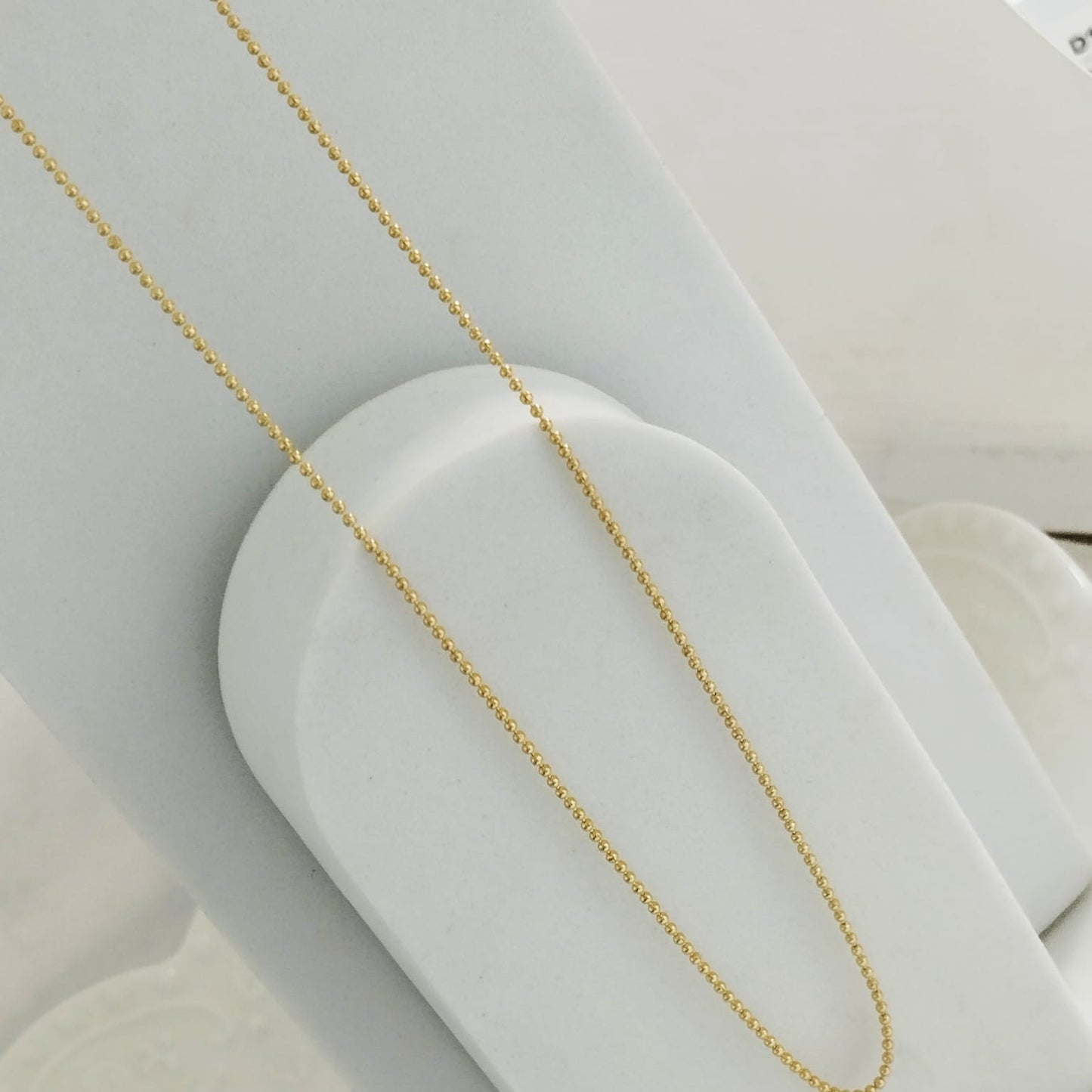 Cadena Militar 50cm Balin 2mm ID: 203