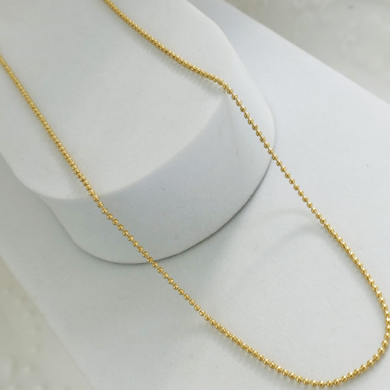 Cadena Militar 50cm Balin 2mm ID: 203