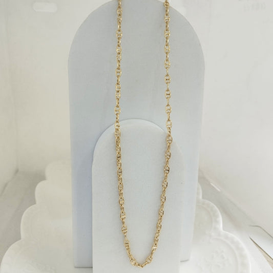 Cadena Eslabones o Gucci 60cm ID: 242