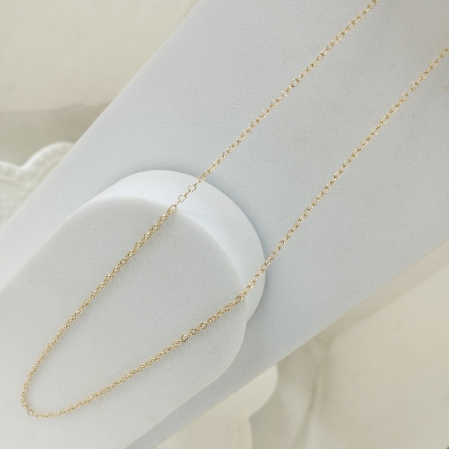 Cadena Aro Corazon 50cm ID: 236