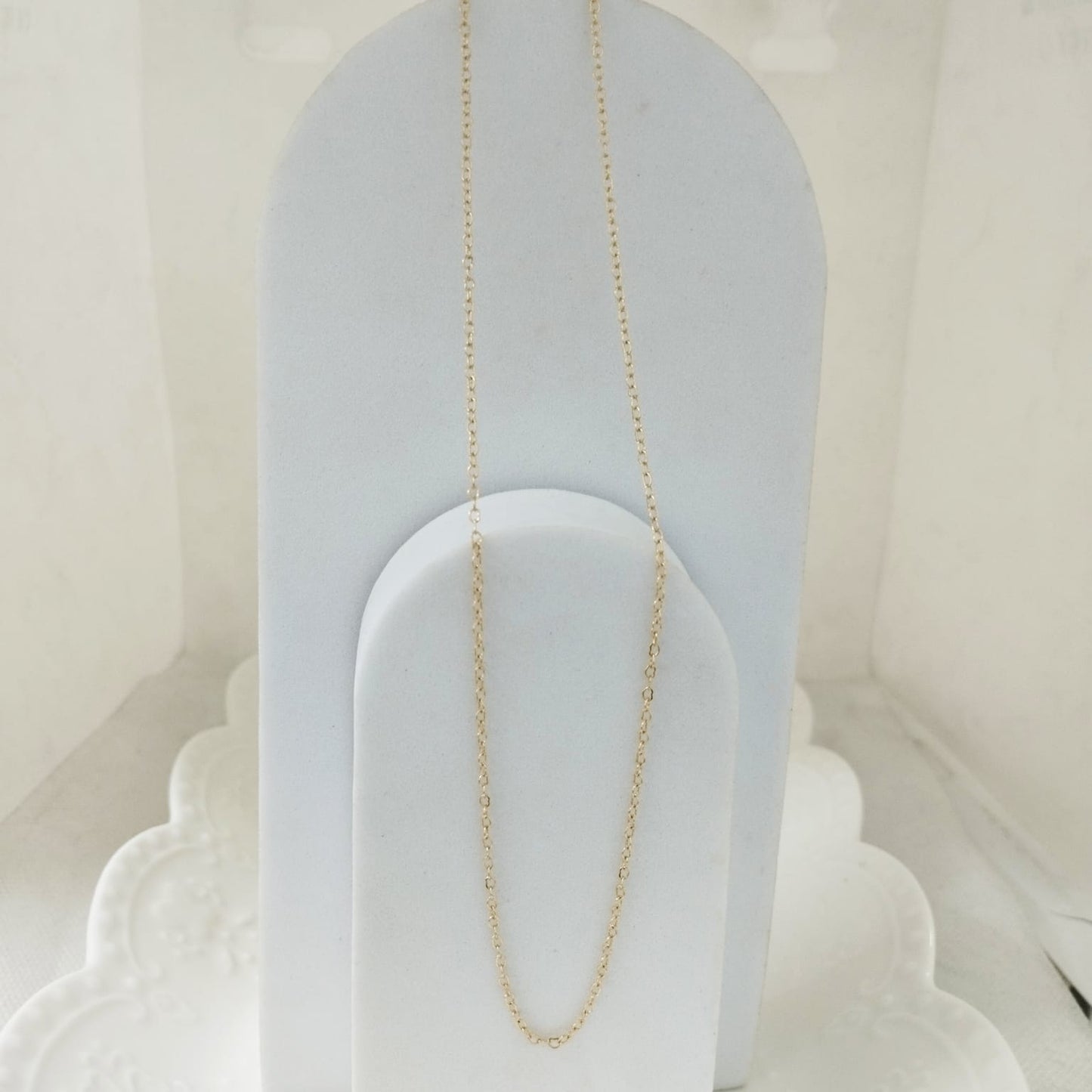 Cadena Aro Corazon 45cm ID: 239