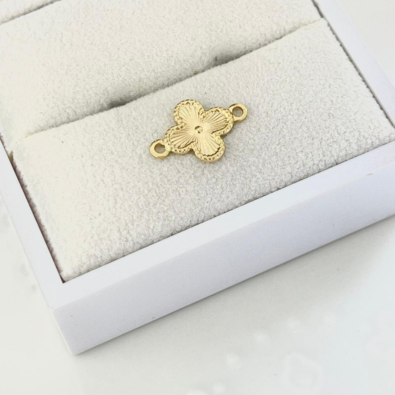 Herraje Trebol Diamantado 1.7cm ID: 233