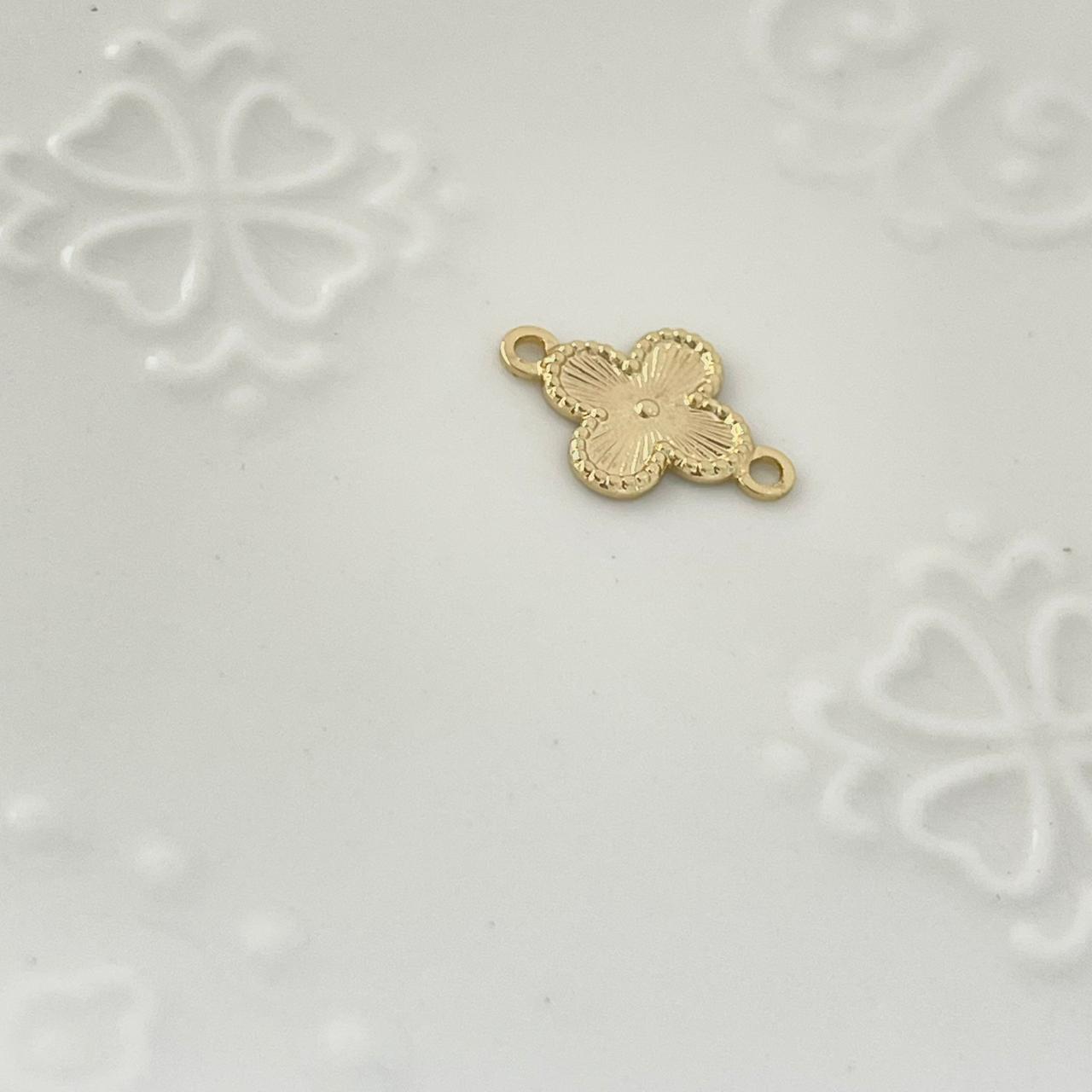 Herraje Trebol Diamantado 1.7cm ID: 233