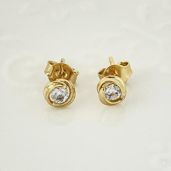 Topo Emtorchado Con Circon Blanco 6mm ID: 228