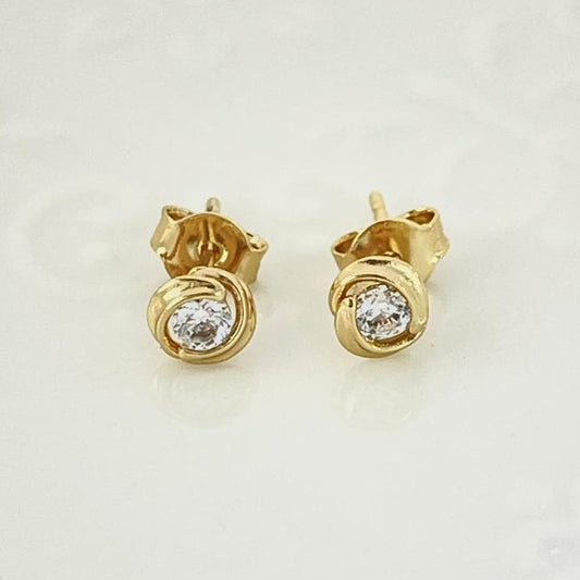 Topo Emtorchado Con Circon Blanco 6mm ID: 228