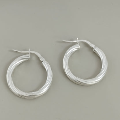 CANDONGA MELCOCHA 2.4CM DE PLATA LEY 925 ID: 289