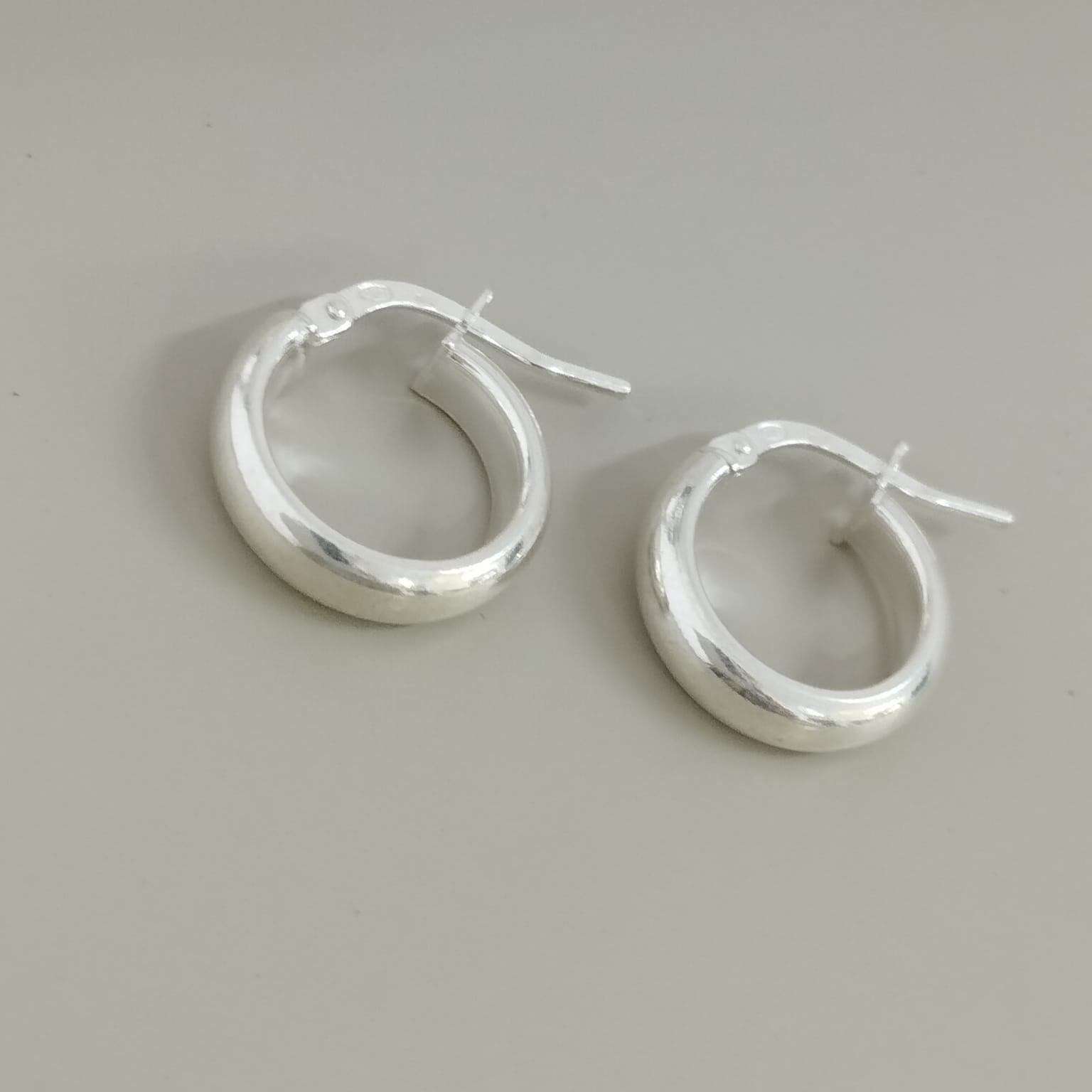 CANDONGA LISA 1.5CM DE PLATA LEY 925 ID: 290
