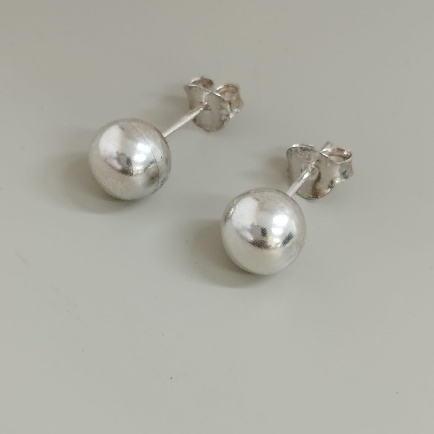 TOPO BALIN 8MM DE PLATA LEY 925 ID: 298