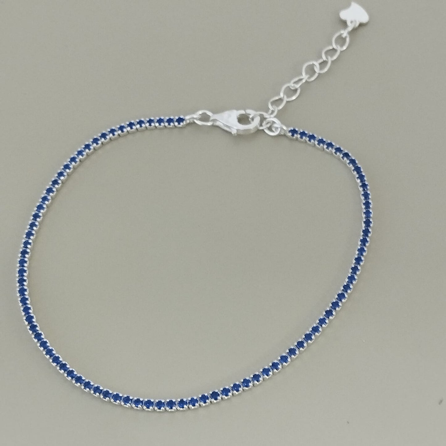 Foto de artículo PULSERA TENNIS TOPACIO Y PLATA 2MM-17CM ID: 256
