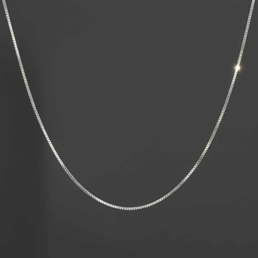 CADENA VENECIANA 45CM DE PLATA ID: 266