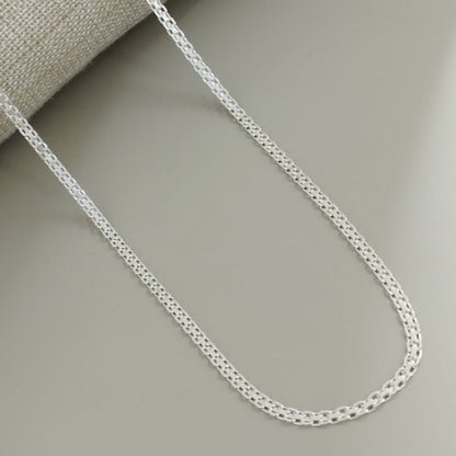 CADENA CHINA 45CM 1.5MM DE PLATA ID: 270