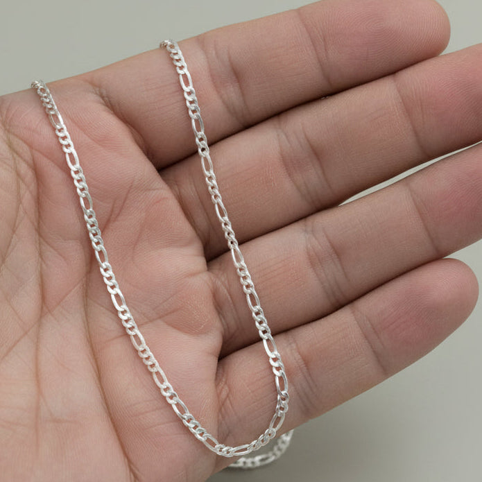 CADENA CT 3X1 60CM 3MM DE PLATA ID: 271