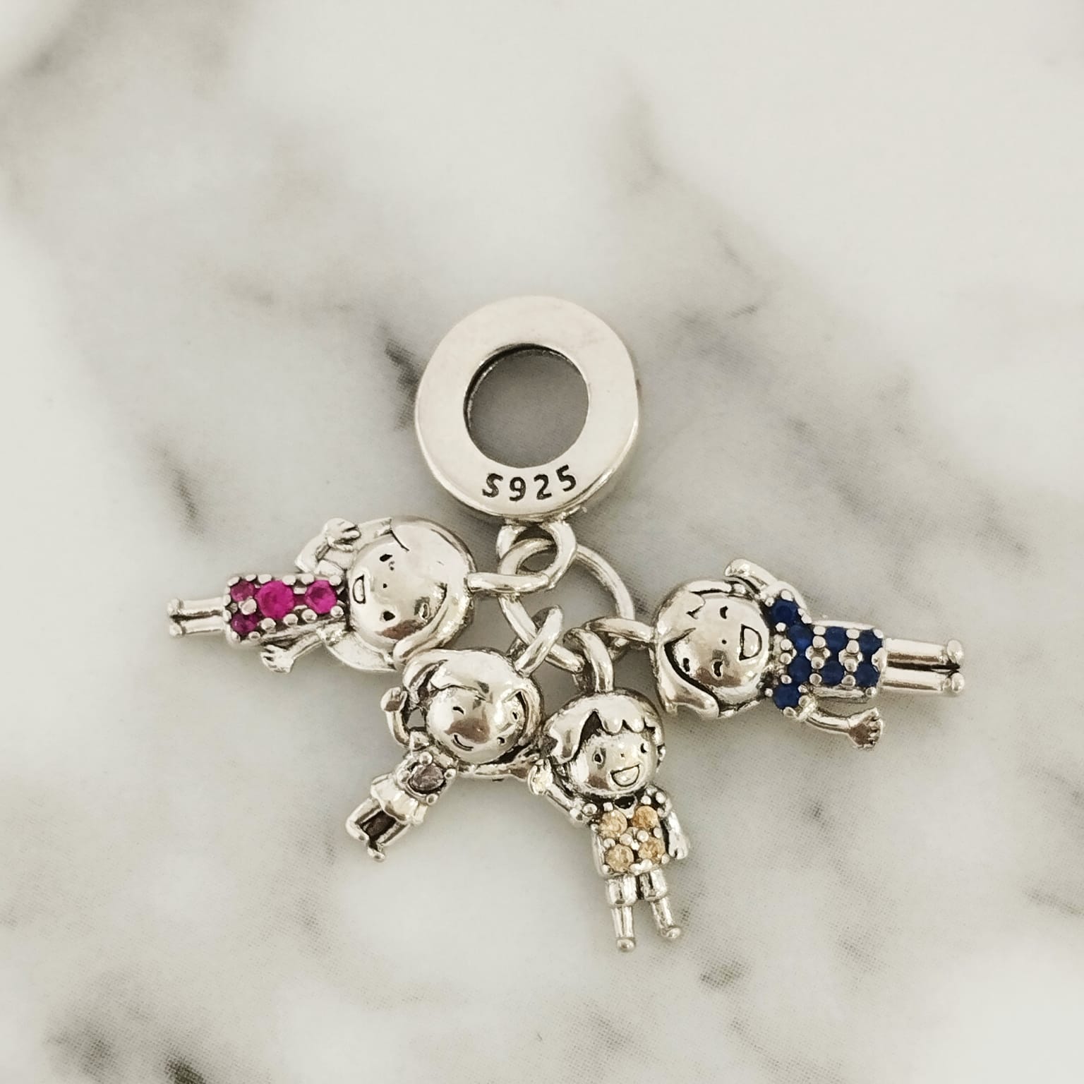 Charms Niños 1cm Plata 925 ID: 318
