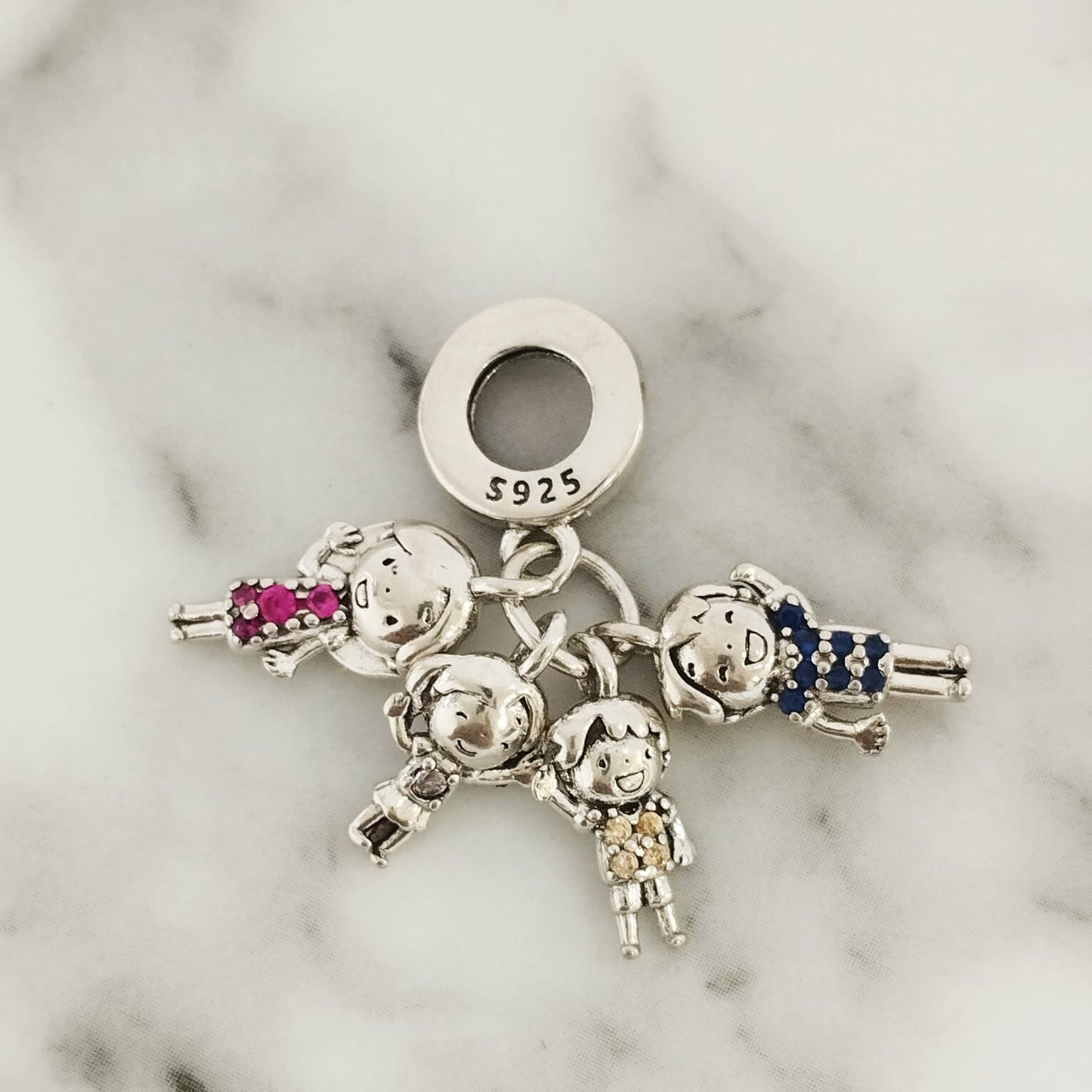 Charms Niños 1cm Plata 925 ID: 318