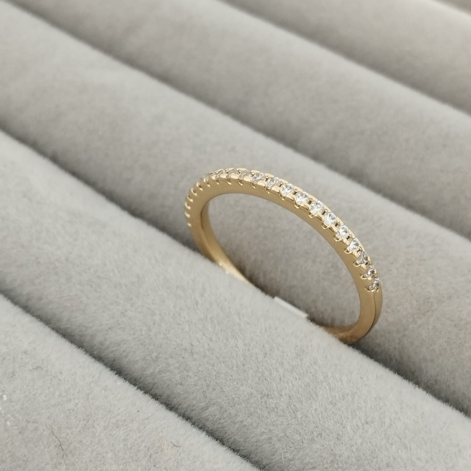 Anillo Churumbella Con Circon Blanco T8 ID: 344