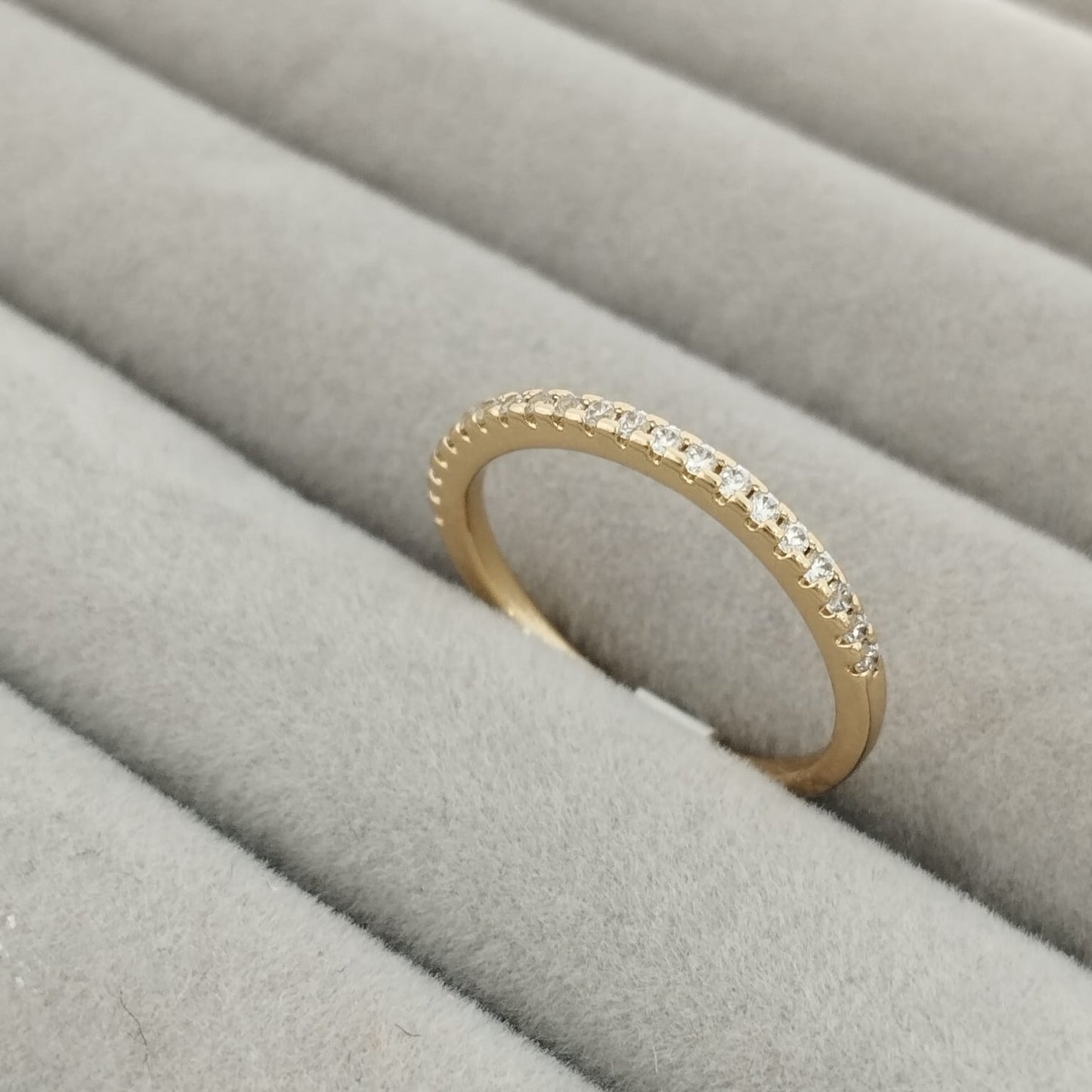 Anillo Churumbella Con Circon Blanco T8 ID: 344