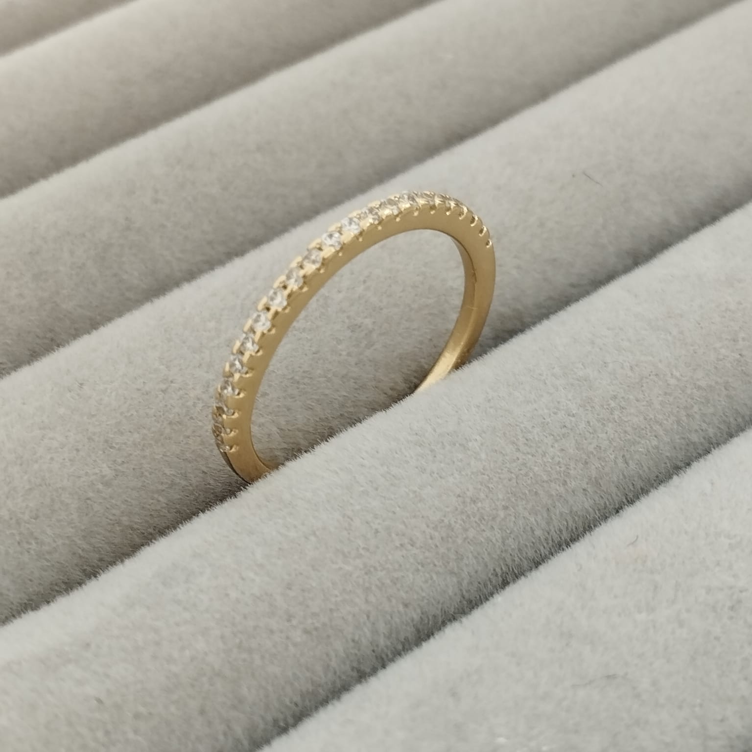 Anillo Churumbella Con Circon Blanco T8 ID: 344