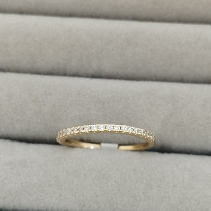 Anillo Churumbella Con Circon Blanco T8 ID: 344