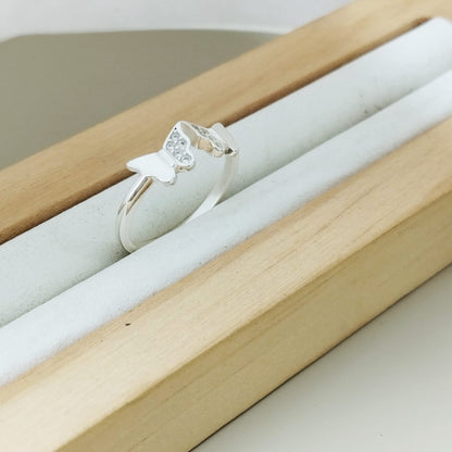 Anillo Mariposa T5 Plata Ley 925 ID: 456