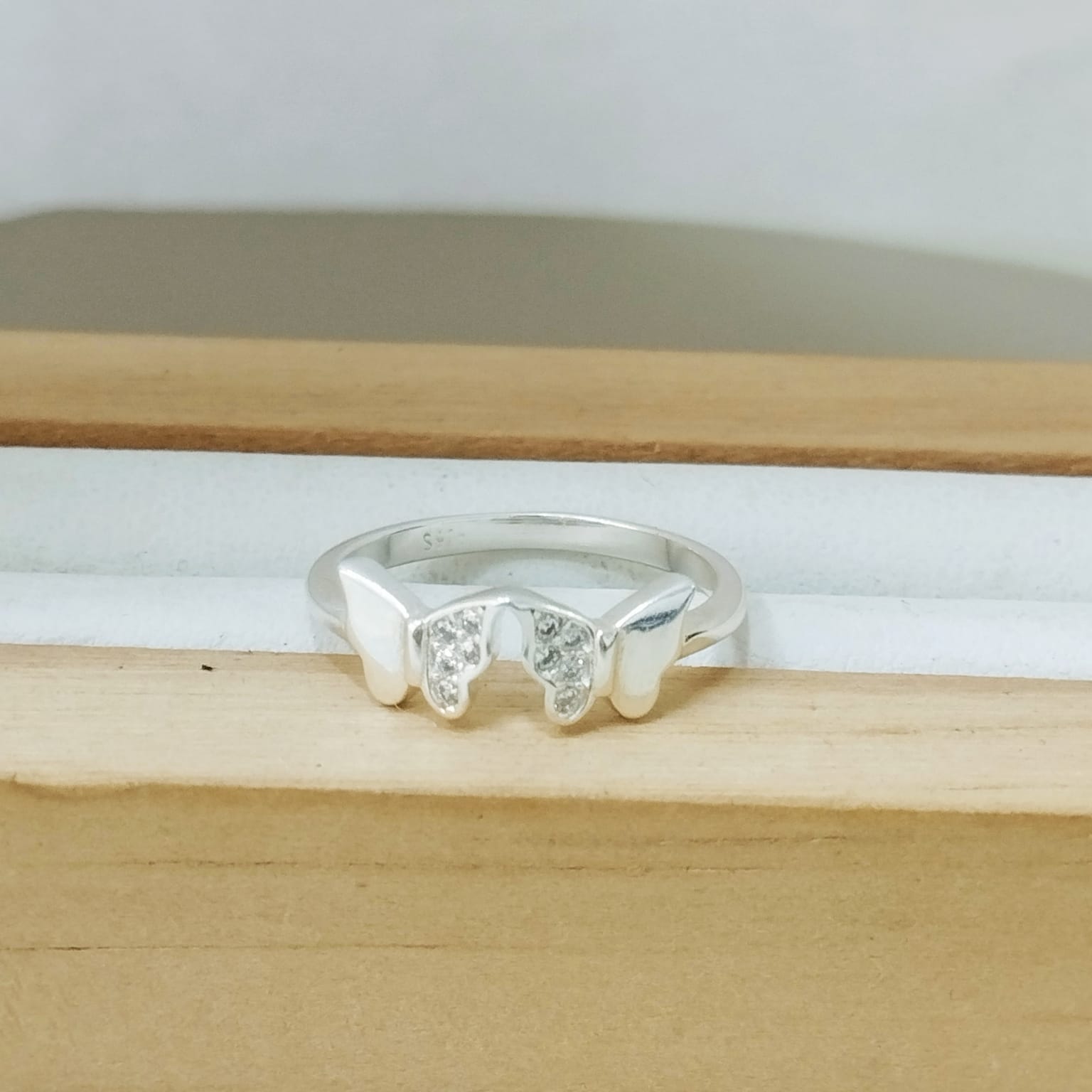 Anillo Mariposa T5 Plata Ley 925 ID: 456