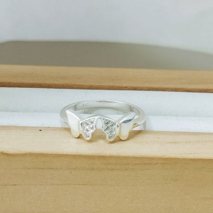 Anillo Mariposa T5 Plata Ley 925 ID: 456