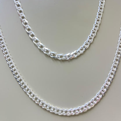 Cadena Cubana doble 60cm 15.03/gr ID: 650